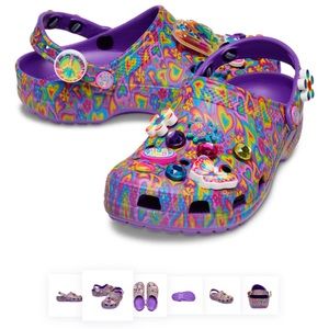 Classic Lisa Frank Crocs